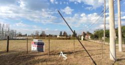 Terreno de 801 m2 en esquina – Financiación