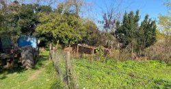 Gran terreno con casa de 135 m2