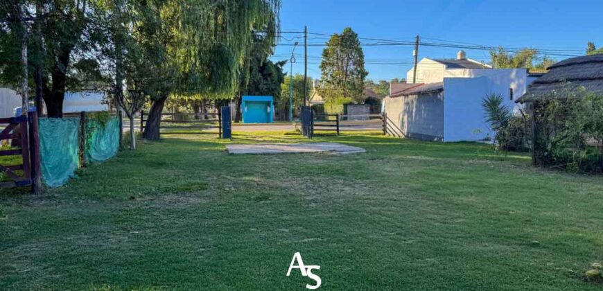 Casa, quincho con pileta y local comercial