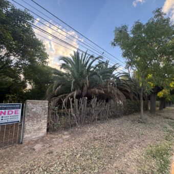 Lote de 2980 m2 en esquina