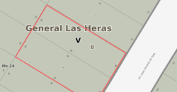 Casa 3 ambientes con gran parque en Las Heras, Bs As